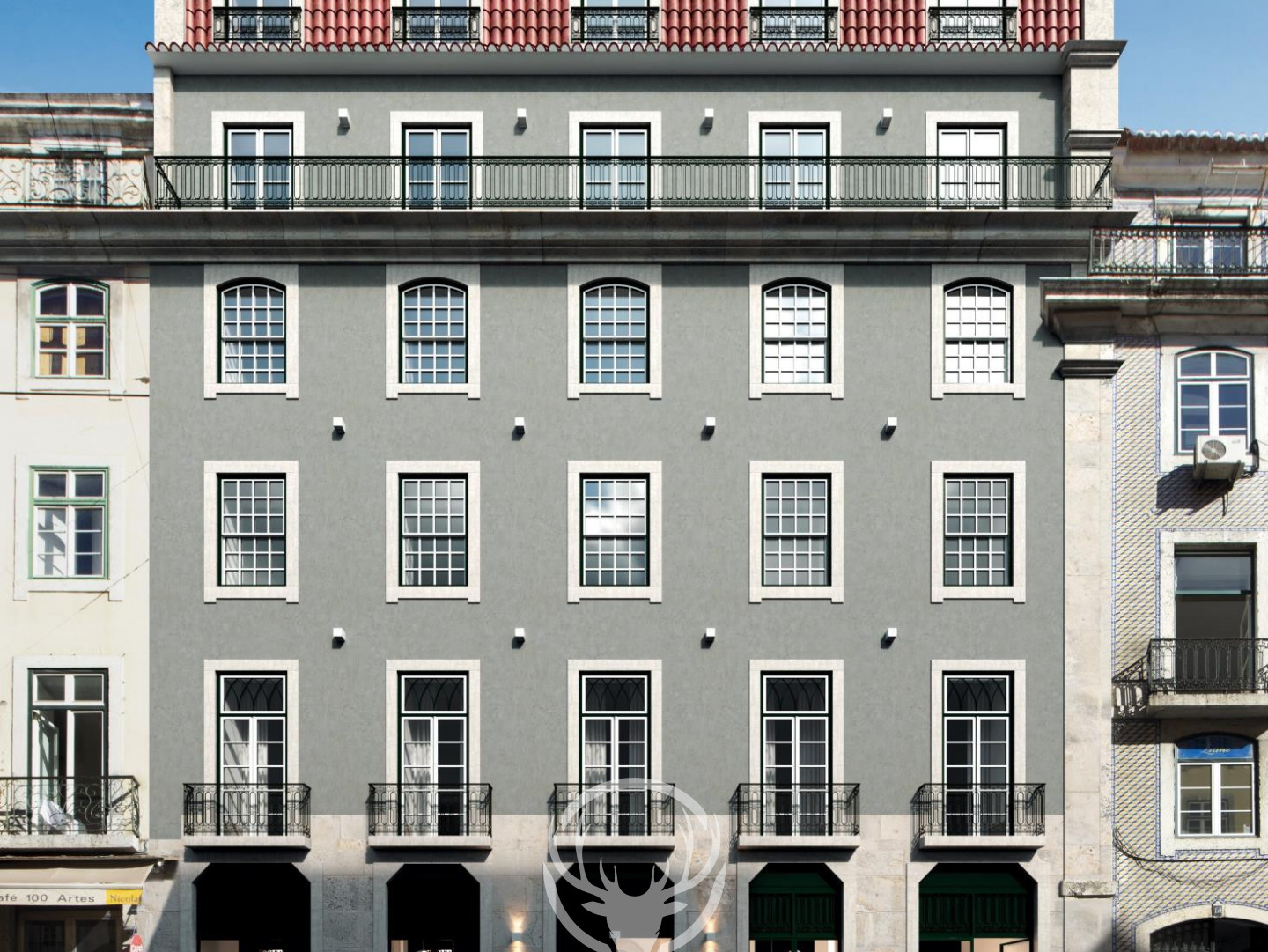 Lindo apartamento novo de 2 quartos no coração de Lisboa.