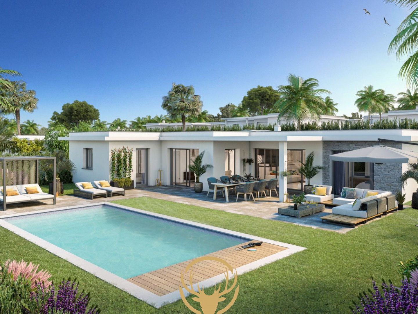 Luxury residence made up of 37 prestigious villas