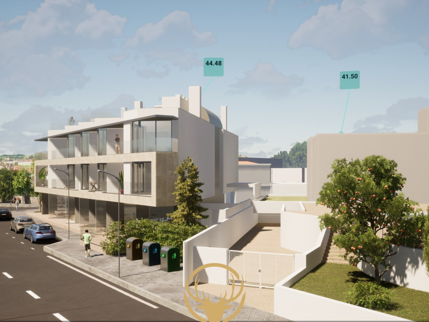 T3 Apartment in Olhos D’Água – Modern Living by the Sea