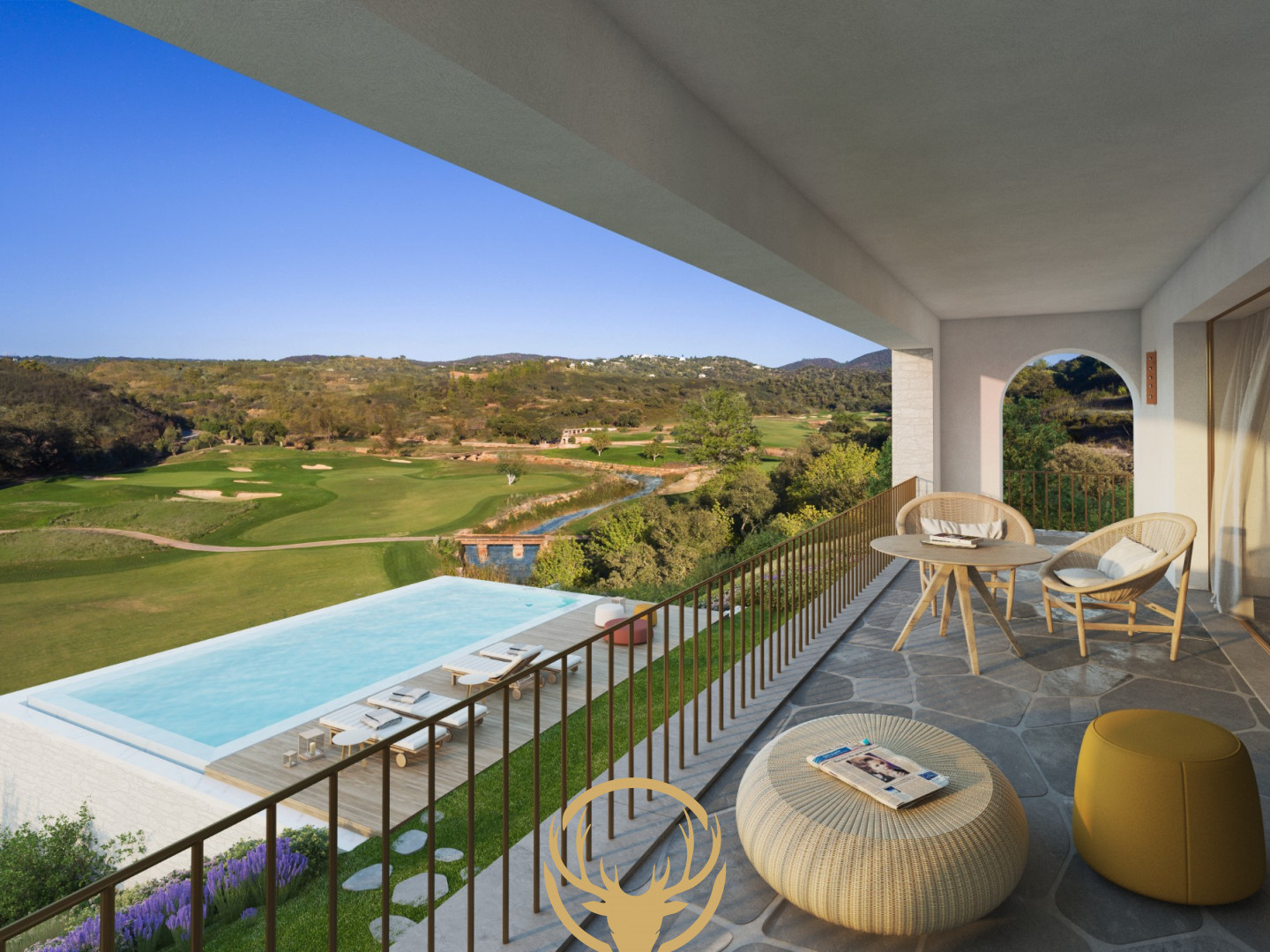 Magnificent 5 bedroom villas in a beautiful hillside location of Loule