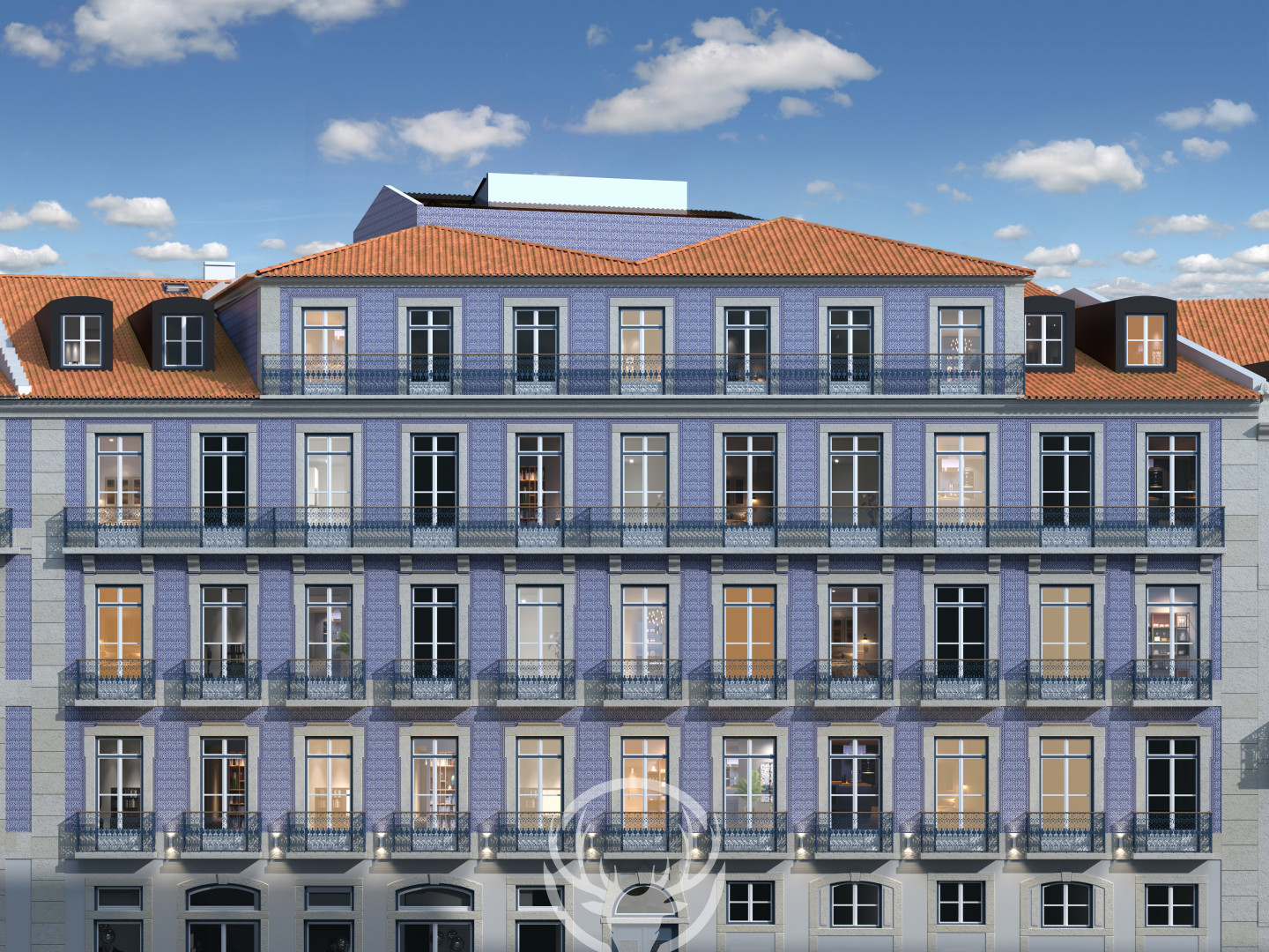 Lindo apartamento de 2 quartos. Ambiente moderno e luminoso no centro histórico de Lisboa.